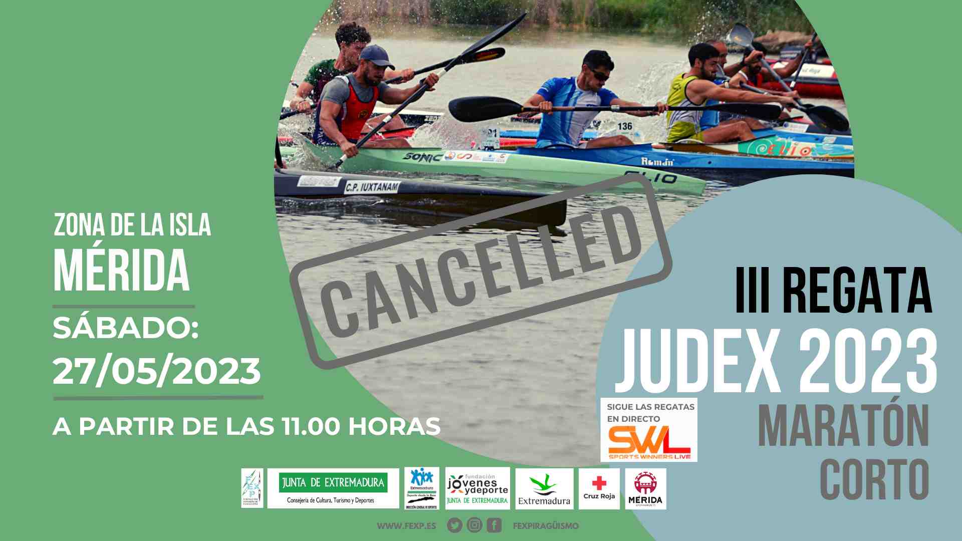 Suspensión de la III Regata Judex 2023