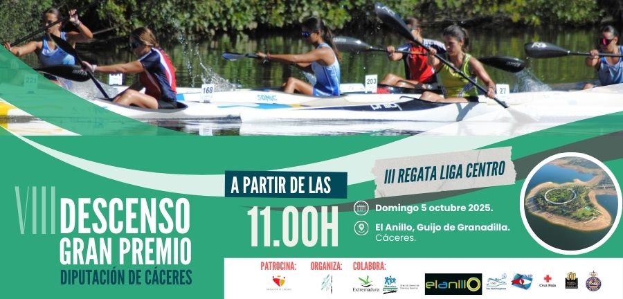 Bases VIII Descenso Gran Premio Diputación de Cáceres – III Regata Liga Centro